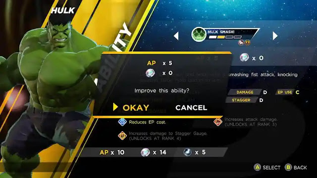 Ability Points Marvel Ultimate Alliance 3