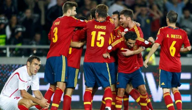 Prediksi Skor Pertandingan Belarusia vs Spanyol, 13 Oktober 2012