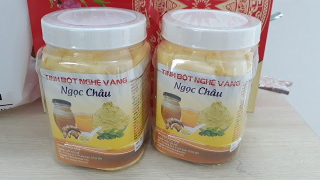 1 Kg Tinh Bột Nghệ Vàng Nguyên Chất Ngọc Châu