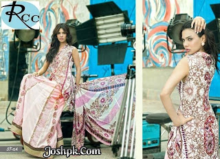 Shariq Textiles Latest Reeva Designer Suited Lawn 2013