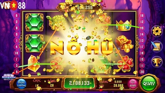 Chơi game nổ hũ tiền về như lũ tại nhà cái vn88