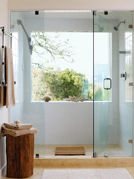 Desain Kamar Mandi Shower Minimalis Tanpa Bathub