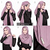 Tutorial Hijab Syari Segi Empat Menutup Dada