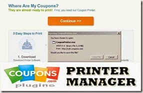 Coupons Inc. Coupon Printer Manager