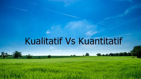 Kualitatif Vs Kuantitatif