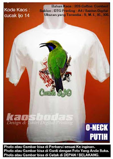 Kaos Cucak ijo 14