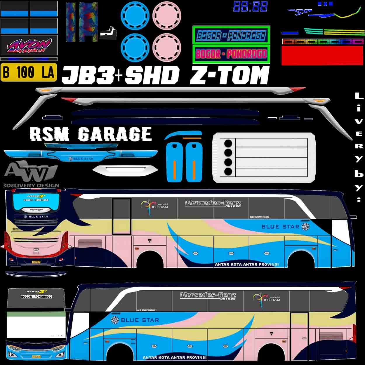 download livery blue star