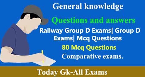 Railway Group D Exams| Group D Exams| Mcq Questions