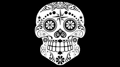 A Day of the Dead Skull.