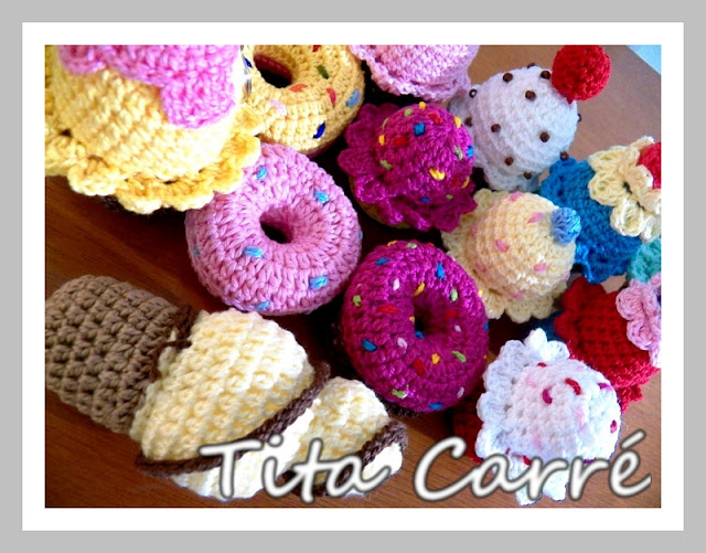 Doçuras em crochet da Tita Carré