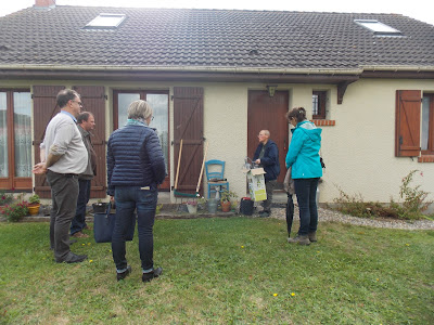 Visite de mon jardin organisée par la FREDON Nord-Pas-de-Calais lors de la formation des vendeurs en jardinerie