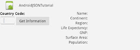 Android JSON Web Service Tutorial using Java Servlet and MySQL database