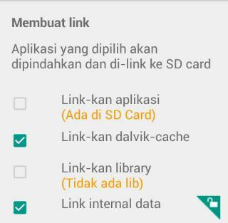 Menggunakan Link2Sd Untuk Memperbesar RAM