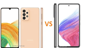 Samsung Galaxy A33 vs Galaxy A53 specs comparison