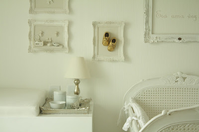 DORMITORIO BLANCO PARA BEBE via www.dormitorios.blogspot.com