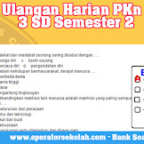 Soal Ulangan Harian Pkn Kelas 3 Sd Semester 2