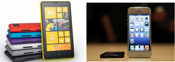 perbandingan iphone 5 vs nokia lumia 920, daftar hp canggih terbaru 2013, iphone sama lumia bagusan mana?, kamera iPhone 5 dengan Lumia 920 bagusan mana?