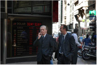 Cotizacion del dolar en la city 2009