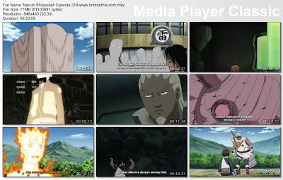 Download Film / Anime Naruto Episode 318 "Lubang di hati : Jinchuriki lainnya" Shippuden Bahasa Indonesia