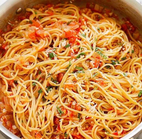 One-Pan Pasta #dinner #pastarecipe