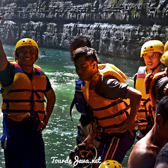 open trip body rafting green canyon