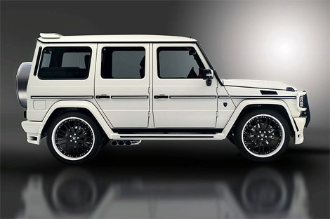 of completions for offroad car MercedesBenz GClass which has received