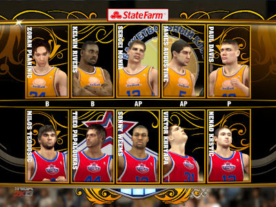 NBA 2K13 European Teams Mod