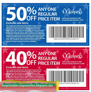 Printable Coupons 2019: Michaels Coupons