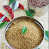 Flax seeds idly podi