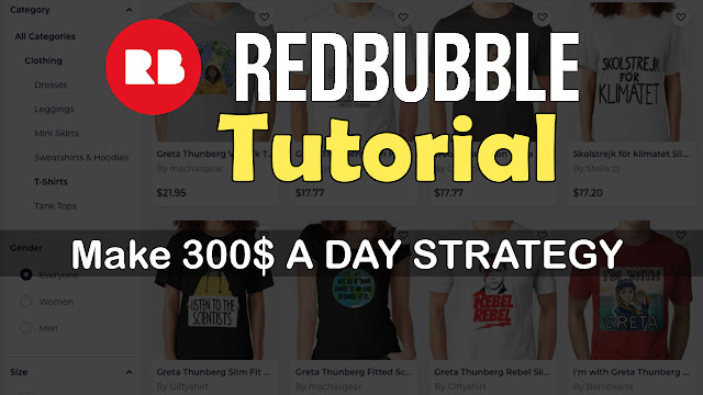 Redbubble tutorial