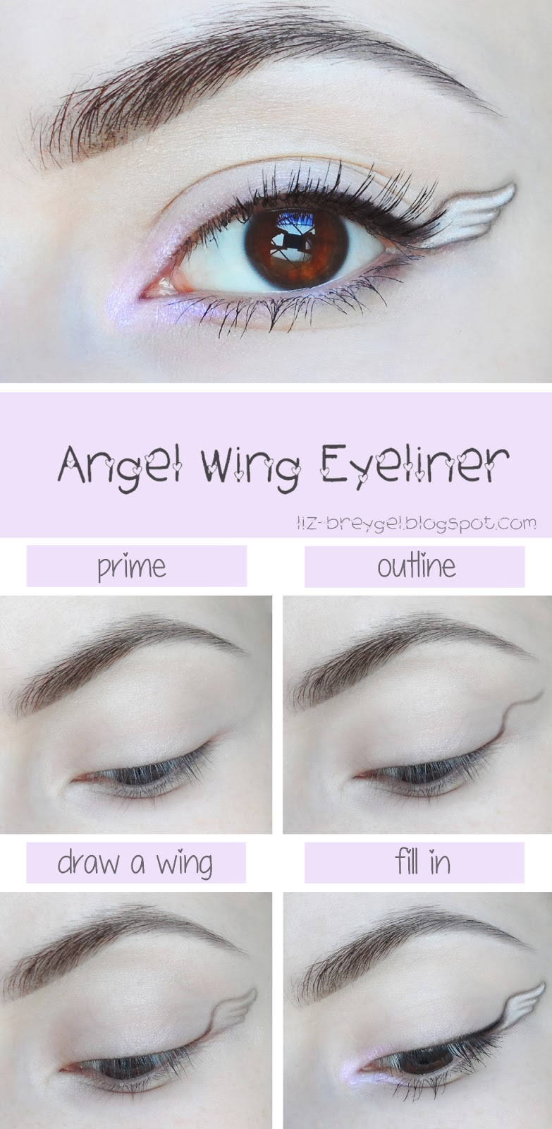 Angel Wing Makeup Tutorial January Girl