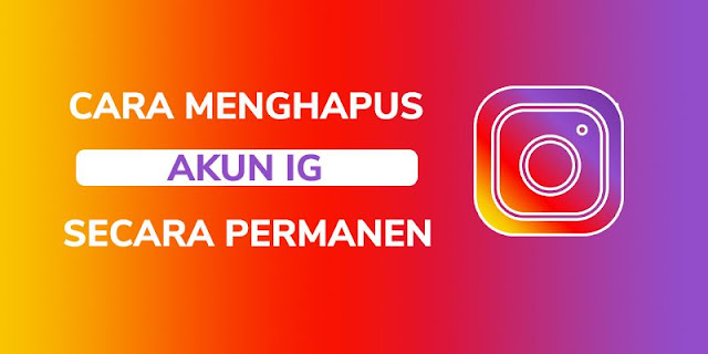 cara menghapus akun ig