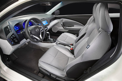 2011 Honda CR-Z Sport Hybrid Coupe Seats