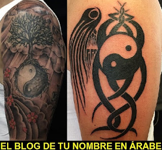 Tattoos de simbolos: Yin Yang