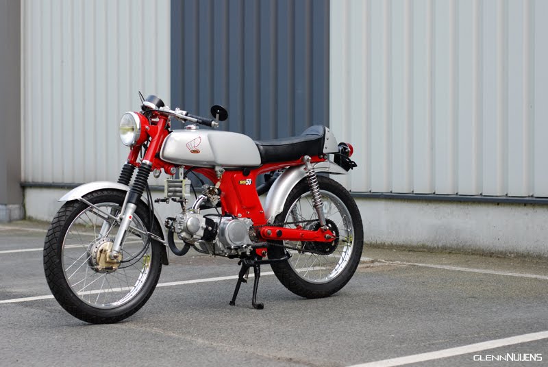 HONDA CS 90 & SS 50 CAFE RACER title=