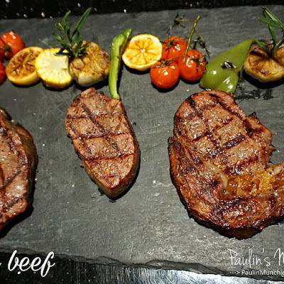 Three beef platter - Ash & Elm at Hotel Intercontinental