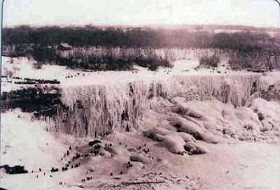 beku6 Bekunya Air Terjun Niagara Tahun 1911