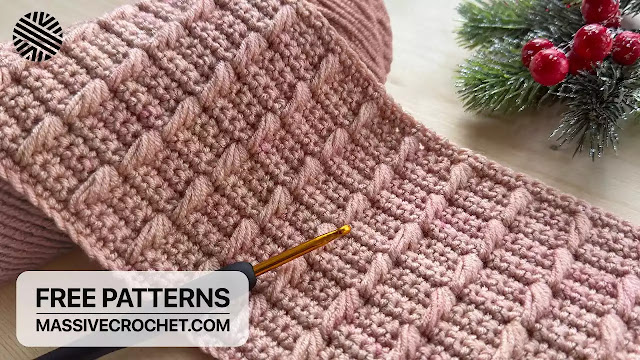 TUTORIAL PARA PRINCIPIANTES  Aprende Nueva Puntada Tupida con Puntos Básicos a Crochet