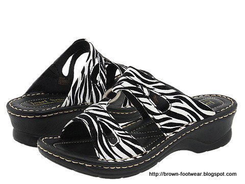 Brown footwear:brown-84738