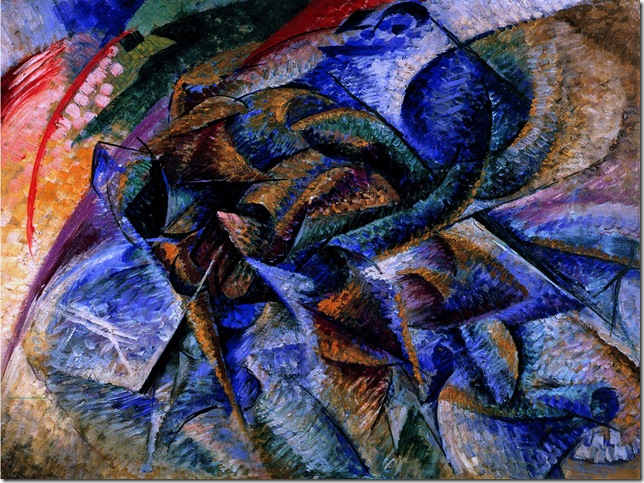 Umberto Boccioni_dinamismo del ciclista_1913_gugg venice