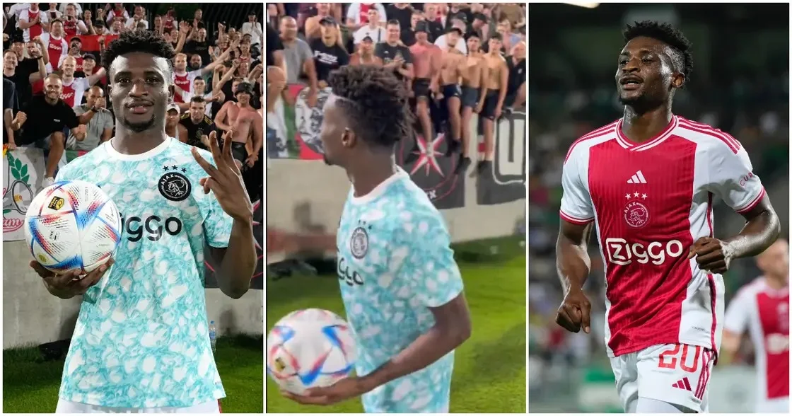 Video: Mohammed Kudus Appears to Wave Ajax Fans Final Goodbye After Hat Trick Heroics