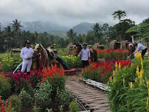 Keindahan Taman Seven Selfie di Bandar Lampung