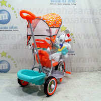 family jelly fish baby tricycle