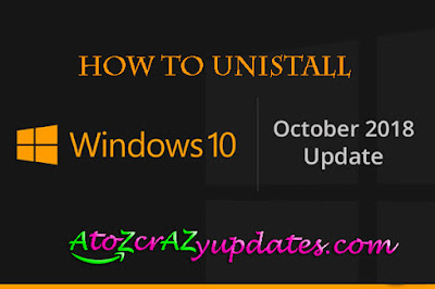 windows-10-October-uninstall