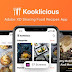 Kooklicious - Adobe XD Sharing Food Recipes App 