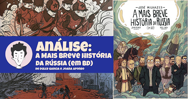 A Mais Breve História da Rússia (em BD), de Dulce Garcia e Joana Afonso - ASA - LeYa
