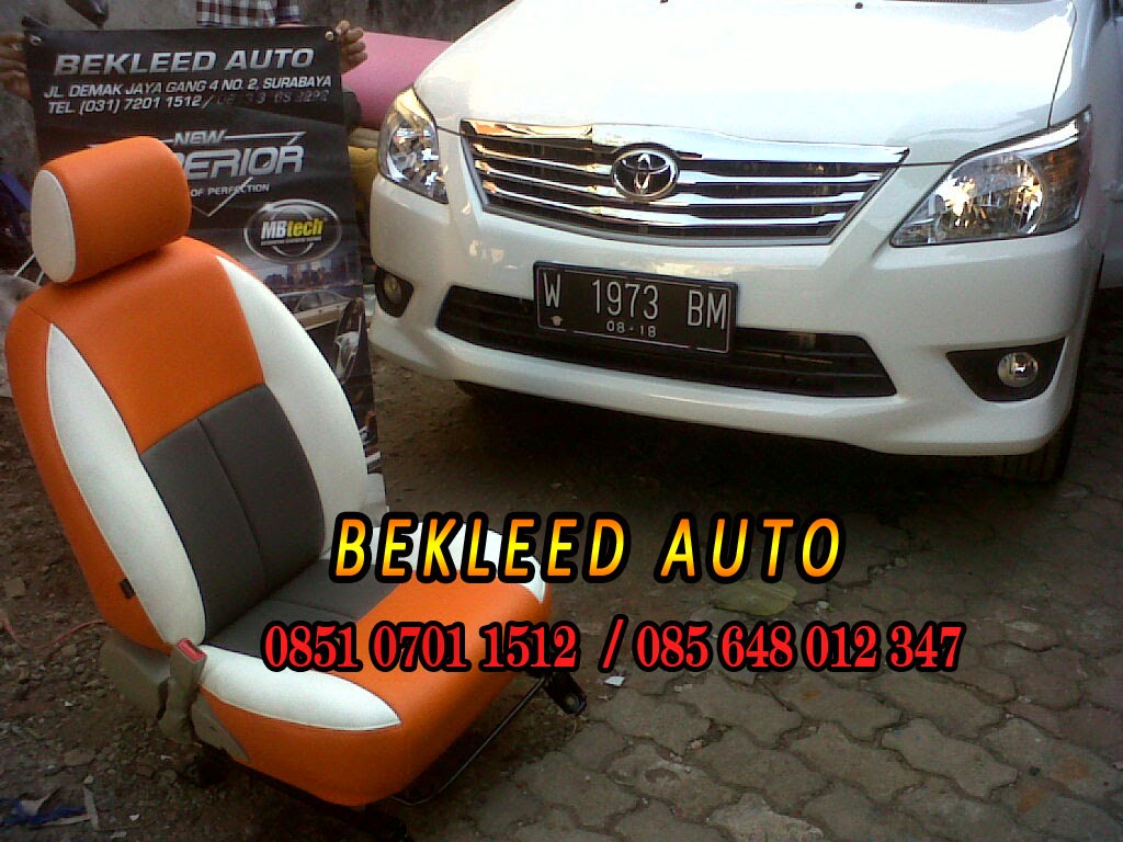 Bekleed Jok INNOVA 2015 VARIASI JOK MOBIL