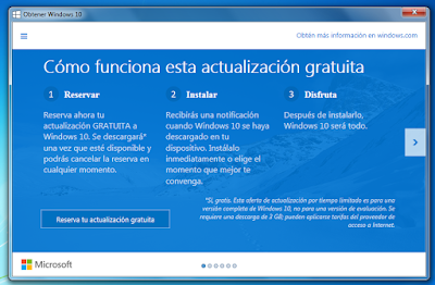 reservar windows 10