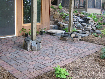 Rustic-Backyard-Waterfall-pavers