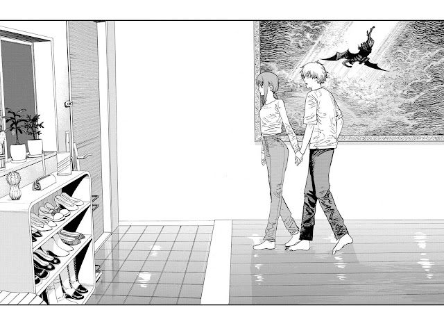 Chainsaw Man chapter 81 Mikami has a picture of "The Fall Of Satan". Don't trust angels for the devil was once an angel